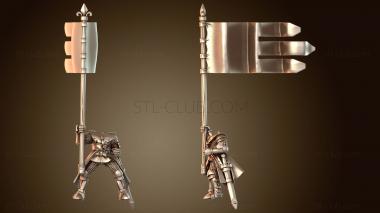 3D модель Рыцарь Галлия Конный (STL)