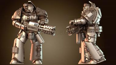 3D модель Рыцарь в шлеме (STL)