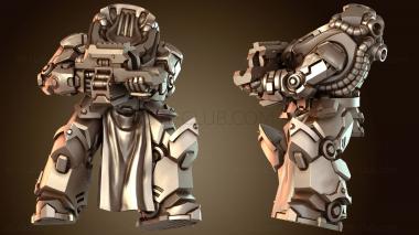 3D модель Рыцарский крест в шлеме (STL)