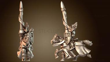 3D модель Рыцарь Острый Клинок (STL)