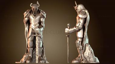 3D модель Статут рыцаря-короля (STL)