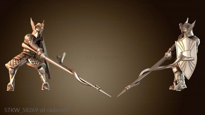 Military Рыцарь с копьем