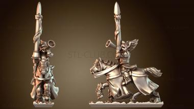 3D модель Рыцарь-музыкант (STL)