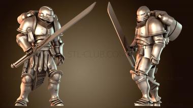 3D модель Рыцарь Рома Трублад (STL)