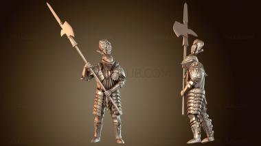 3D модель Рыцарь Шпиля Страж (STL)