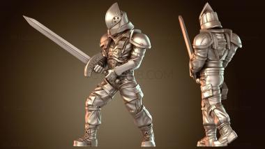 3D модель Рыцарь Смелый (STL)