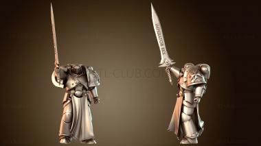 3D модель Рыцарь Темных Крестоносцев Императоров Чемпион Истинный (STL)