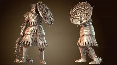 3D модель Рыцарь Шипов, Чемпион Крестового похода (STL)