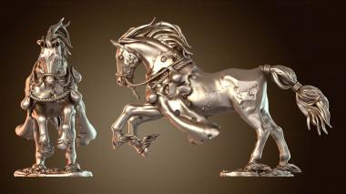 3D модель Рыцарь-конь (STL)