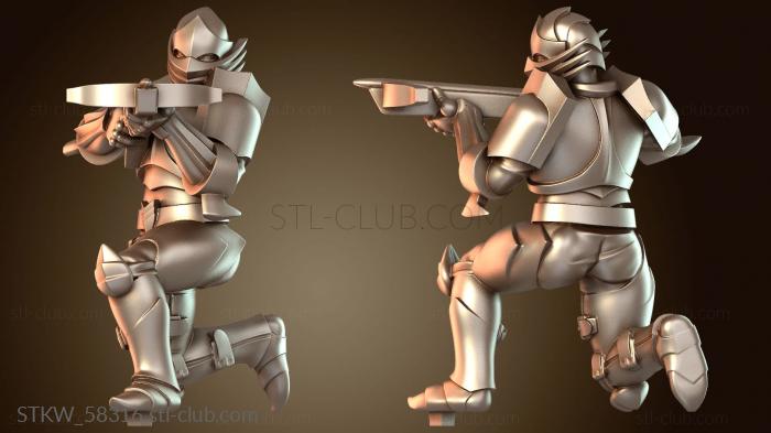 Тяжелые бластерные винтовки Knights