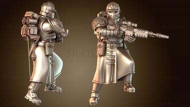 3D модель Рыцари Тяжелые Бластерные Винтовки Гвардии (STL)