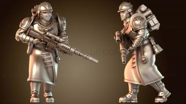 3D модель Тяжелые бластерные винтовки Рыцарей-Стрелков (STL)