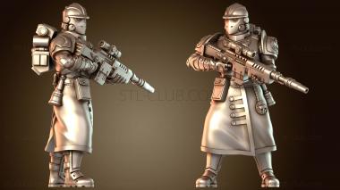 3D модель Рыцарский шлем, женщина-меченосец (STL)