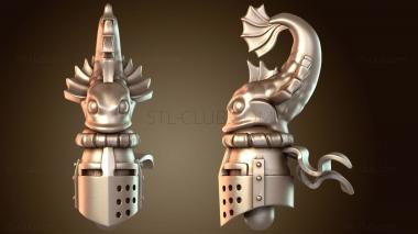 3D модель Рыцари Рыцарь Всадник (STL)