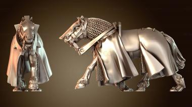 3D модель Рыцари Рыцарь Палиценосец (STL)