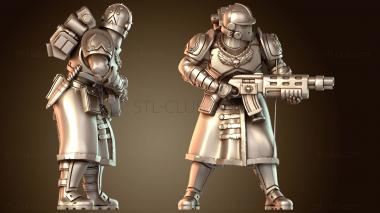 3D модель Рыцари дробовиков разведчики передовой линии (STL)