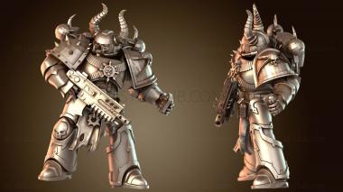 3D модель Рыцарский отряд элита Болтер (STL)