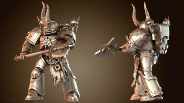 3D модель Рыцарский отряд сержант (STL)