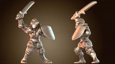 3D модель Рыцари Уэстон рыцарские (STL)