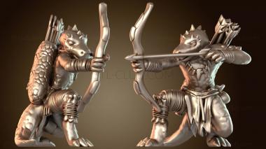 3D модель Кобольд Лучник (STL)