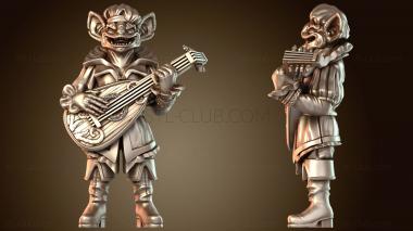 3D модель Кобольд Пират Бард (STL)
