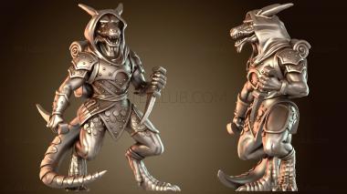 3D модель Кобольд-негодяй (STL)