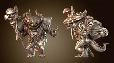 3D модель КОБОЛЬДЫ Друид кобольд (STL)