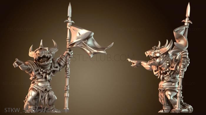 Military Кобольды командир отряда кобольдов