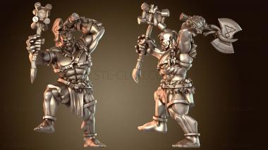 3D модель Коган Воин (STL)