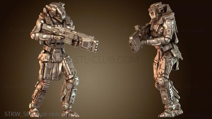 Military Усиленная штурмовая винтовка Колосс