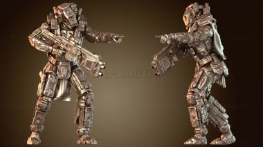 3D модель Командир штурмовой винтовки Колосс (STL)
