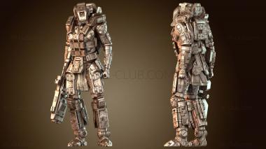 3D модель Тяжелая штурмовая винтовка Колосс (STL)