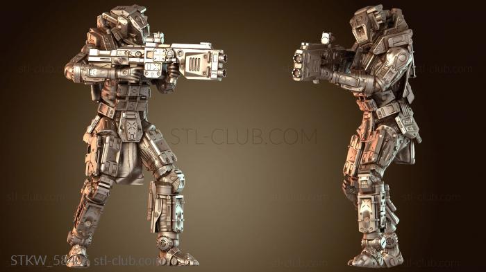 Military Оператор штурмовой винтовки «Колосс»