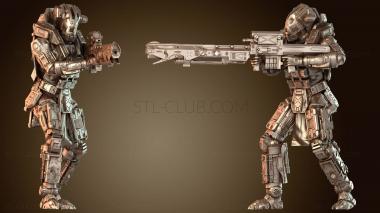 3D модель Колосс Снайпер призрак (STL)