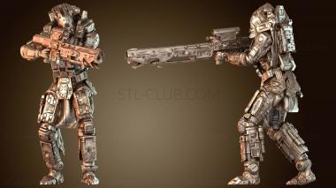 3D модель Колосс Снайпер стрелок (STL)