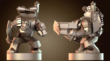 3D модель Дредноут отряда коммандос (STL)