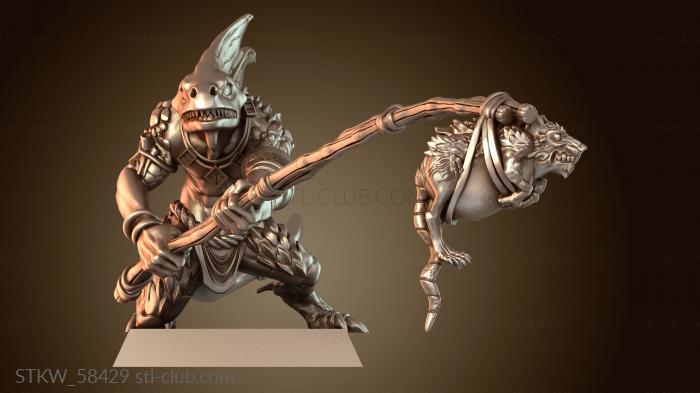 Military Косма сцинк Крыса