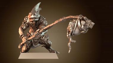 3D модель Косма сцинк Крыса (STL)