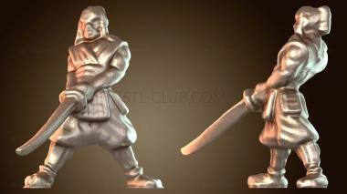 3D модель Быстрый клинок самурая Козуке (STL)