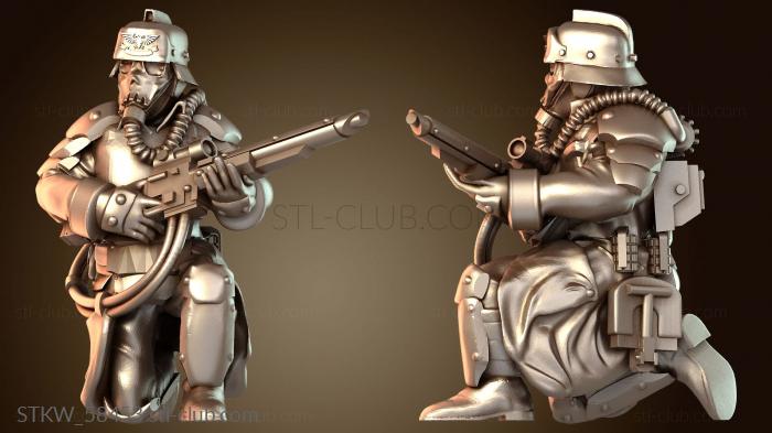 Military Компендиум Крига Hotshots Crouched