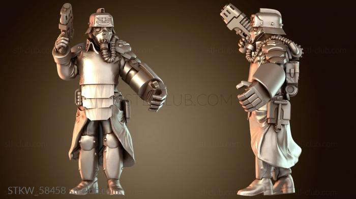 Military Криг компендиум Sgts Sgt Fist и Plasmapistol