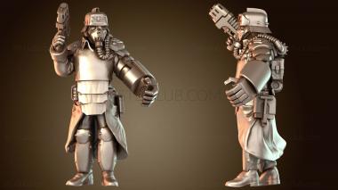 3D модель Криг компендиум Sgts Sgt Fist и Plasmapistol (STL)
