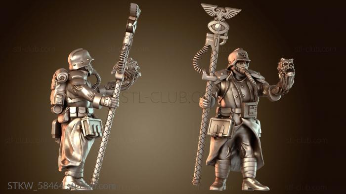 Military Krieg psyker sin pistola