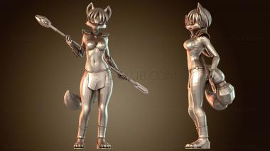 3D модель Кристал Фокс и Стефани (STL)