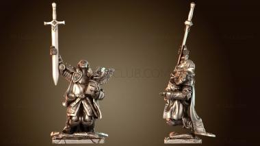 3D модель KSMERCIA Молящийся герой (STL)