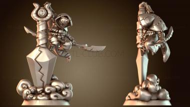 3D модель Кунай Райдер Саншу (STL)