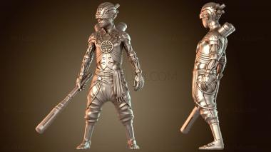 3D модель Куньлунь ЧЕРНЫЙ ЛОТОС ТРИАДА (STL)