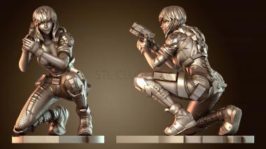 3D модель Кусанаги призрак в доспехах (STL)