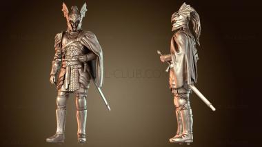 3D модель Кутон Деймон Таргариены Дом Дракона Со Шлемом (STL)