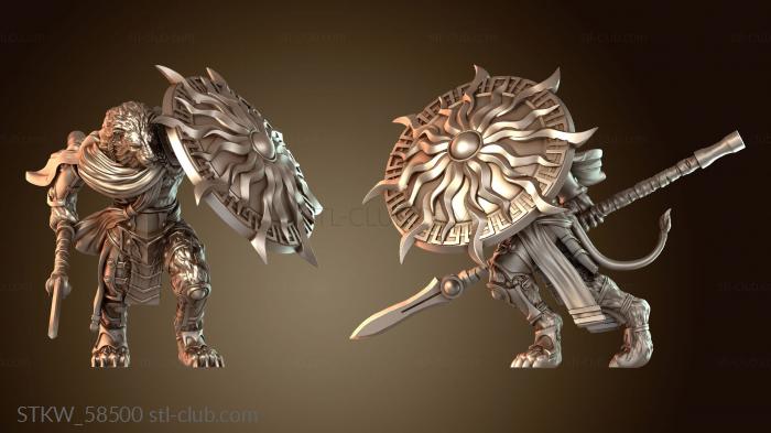 Кайрос Лев Человек-Воин Жрец